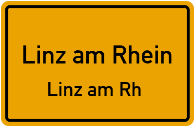 Straßenverzeichnis Linz am Rhein Linz am Rh.