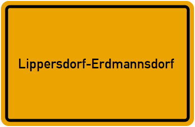 Lippersdorf-Erdmannsdorf in Thüringen