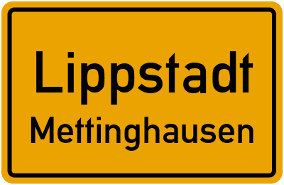 Straßenverzeichnis Lippstadt Mettinghausen