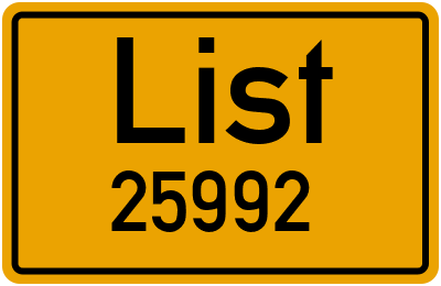 25992 List