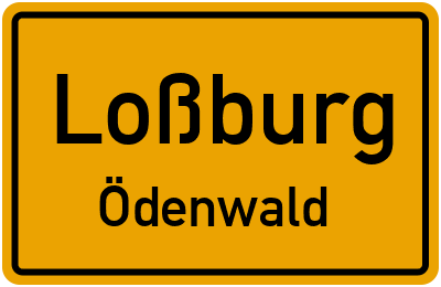 Straßenverzeichnis Loßburg Ödenwald