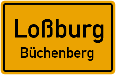 Straßenverzeichnis Loßburg Büchenberg