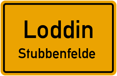 Straßenverzeichnis Loddin Stubbenfelde