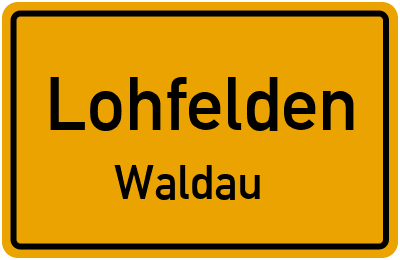 Straßenverzeichnis Lohfelden Waldau