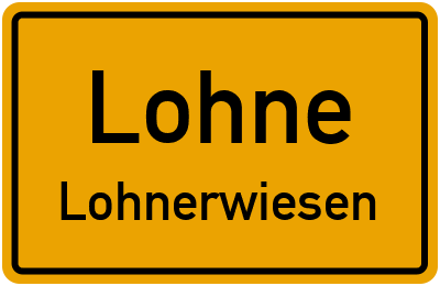 Straßenverzeichnis Lohne Lohnerwiesen