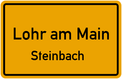 Straßenverzeichnis Lohr am Main Steinbach