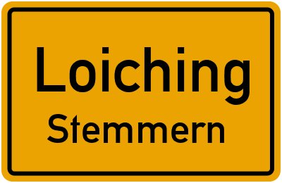 Straßenverzeichnis Loiching Stemmern