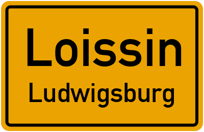 Straßenverzeichnis Loissin Ludwigsburg