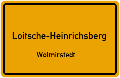 Straßenverzeichnis Loitsche-Heinrichsberg Wolmirstedt