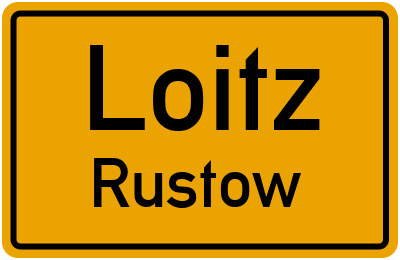 Straßenverzeichnis Loitz Rustow
