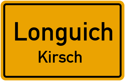Straßenverzeichnis Longuich Kirsch