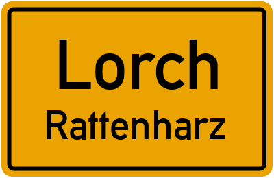Straßenverzeichnis Lorch Rattenharz