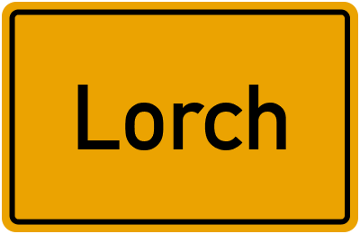 Wo liegt Lorch?