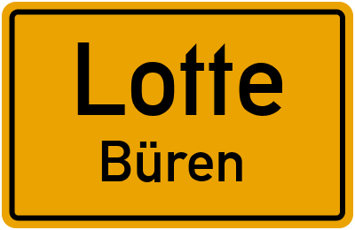 Straßenverzeichnis Lotte Büren