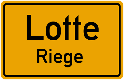 Straßenverzeichnis Lotte Riege