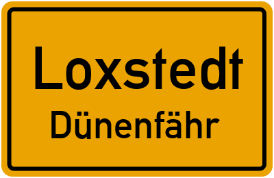 Straßenverzeichnis Loxstedt Dünenfähr