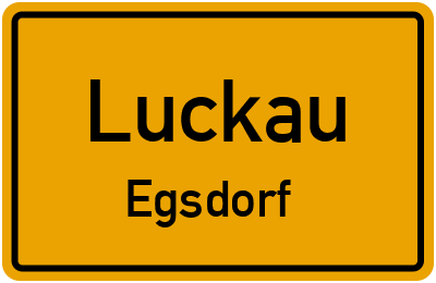 Straßenverzeichnis Luckau Egsdorf