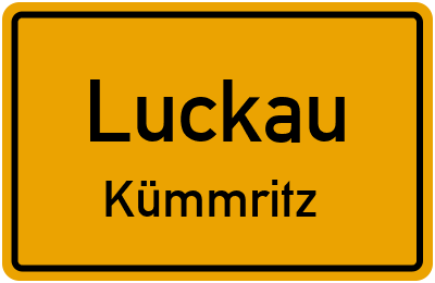 Straßenverzeichnis Luckau Kümmritz
