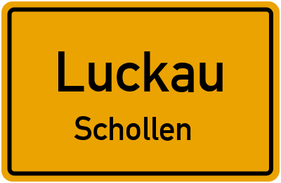 Straßenverzeichnis Luckau Schollen