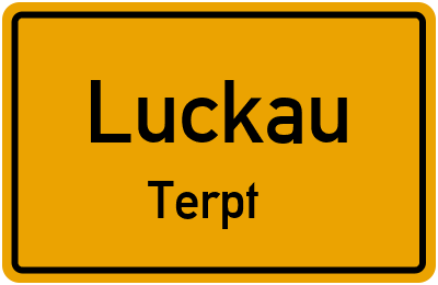 Straßenverzeichnis Luckau Terpt