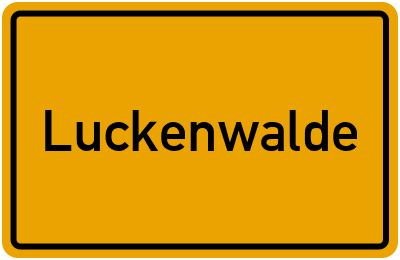 Branchenbuch für Luckenwalde