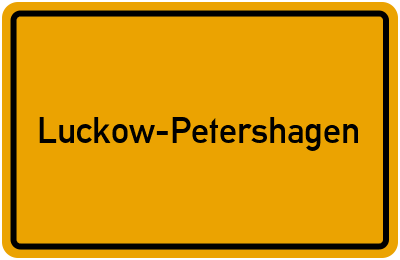 Luckow-Petershagen in Brandenburg