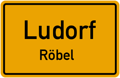 Straßenverzeichnis Ludorf Röbel