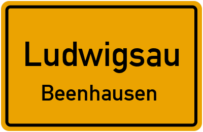 Straßenverzeichnis Ludwigsau Beenhausen