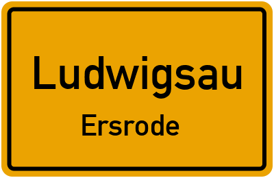 Straßenverzeichnis Ludwigsau Ersrode
