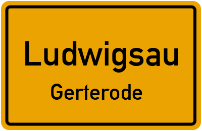 Straßenverzeichnis Ludwigsau Gerterode