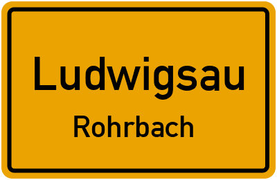 Straßenverzeichnis Ludwigsau Rohrbach