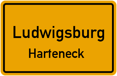 Straßenverzeichnis Ludwigsburg Harteneck
