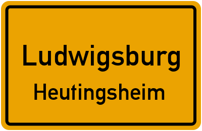 Straßenverzeichnis Ludwigsburg Heutingsheim
