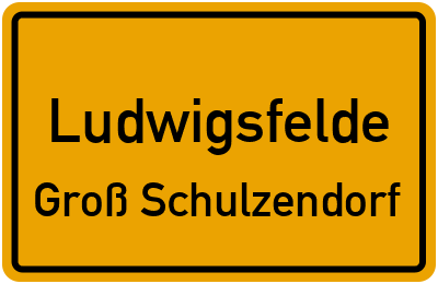 Straßenverzeichnis Ludwigsfelde Groß Schulzendorf