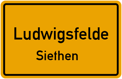 Straßenverzeichnis Ludwigsfelde Siethen