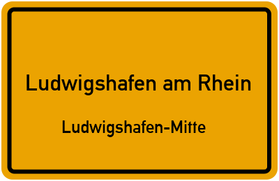 Straßenverzeichnis Ludwigshafen am Rhein Ludwigshafen-Mitte