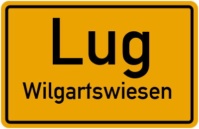 Straßenverzeichnis Lug Wilgartswiesen