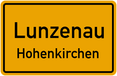 Straßenverzeichnis Lunzenau Hohenkirchen