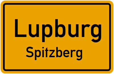 Straßenverzeichnis Lupburg Spitzberg
