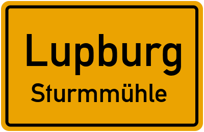 Straßenverzeichnis Lupburg Sturmmühle