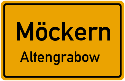 Straßenverzeichnis Möckern Altengrabow