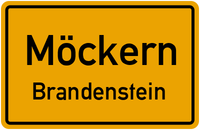 Straßenverzeichnis Möckern Brandenstein
