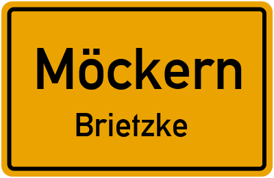 Straßenverzeichnis Möckern Brietzke