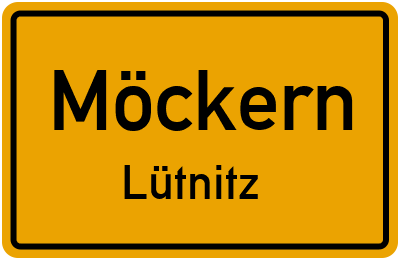 Straßenverzeichnis Möckern Lütnitz