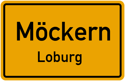 Straßenverzeichnis Möckern Loburg