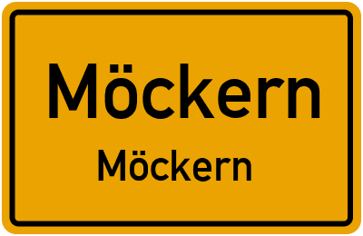 Straßenverzeichnis Möckern Möckern