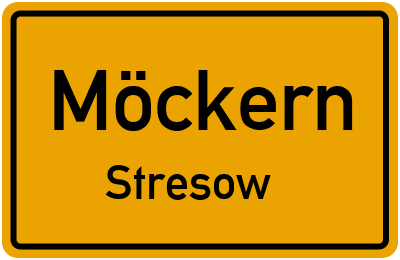 Straßenverzeichnis Möckern Stresow