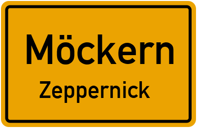 Straßenverzeichnis Möckern Zeppernick