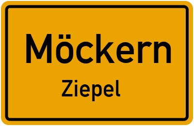 Straßenverzeichnis Möckern Ziepel