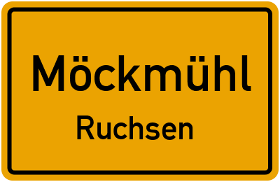 Straßenverzeichnis Möckmühl Ruchsen